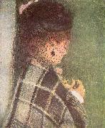 Pierre-Auguste Renoir Dame mit Schleier Sweden oil painting artist